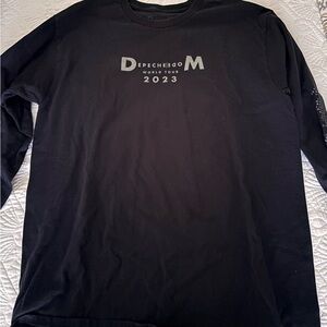 Depeche Mode 2023 Memento Mori World Tour Long Sleeve Shirt Large